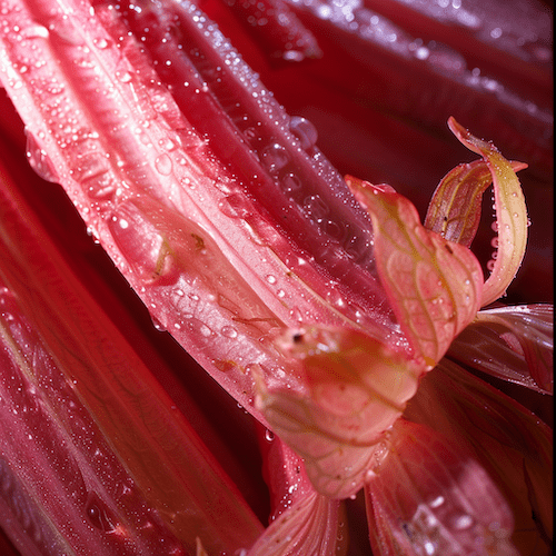 Azureblush ingredient Rhubarbe